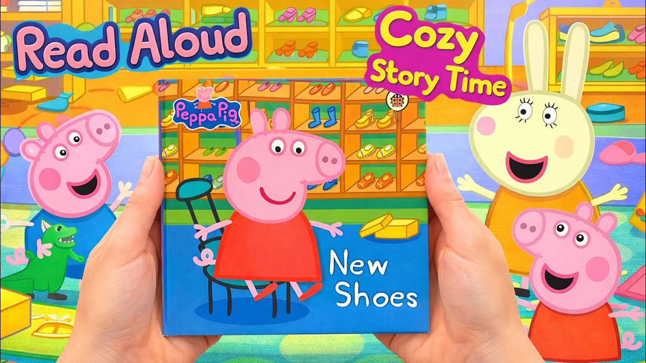 Peppa Pig: New Shoes Read Aloud | Kids Story for Toddlers & Preschoolers