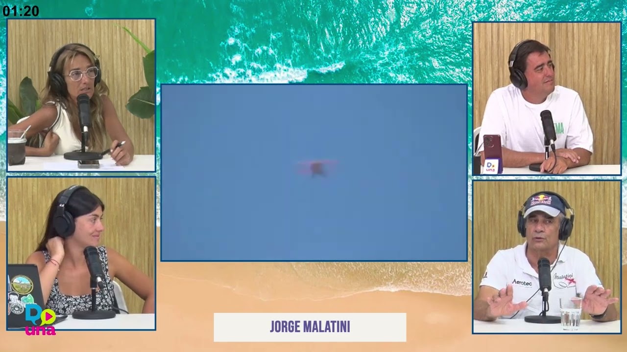 ACROBACIAS A&Eacute;REAS, UN ESTILO DE VIDA PARA JORGE MALATINI QUE ASOMBRA SOBRE LAS PLAYAS DE PINAMAR