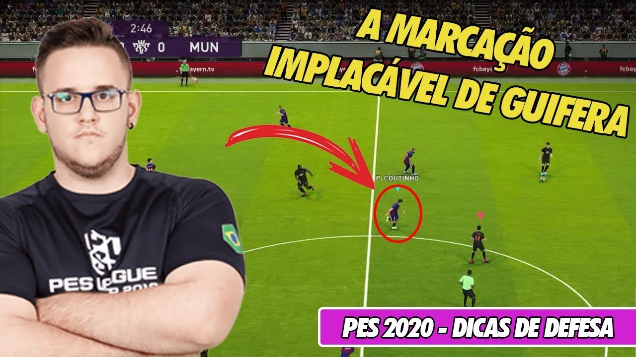 PES 2020 - TUTORIAL DE MARCAÇÃO COM GUIFERA - DICAS DO BICAMPEÃO MUNDIAL