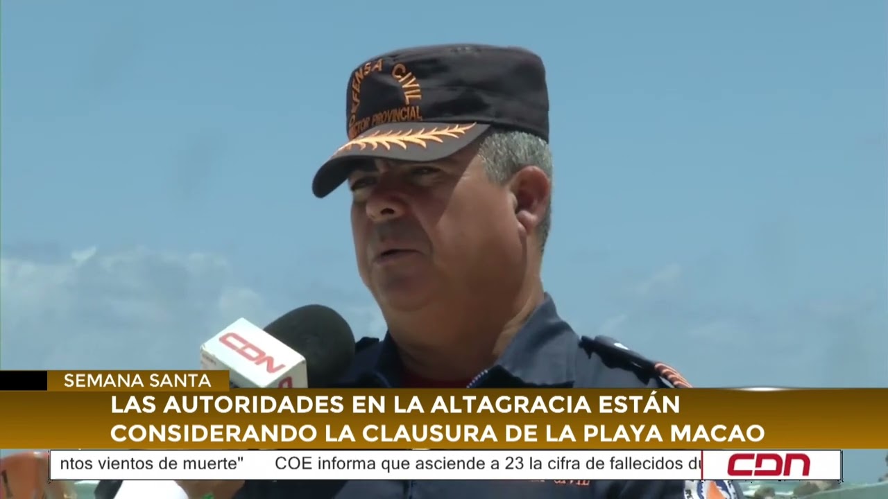 Las autoridades en La Altagracia están considerando la clausura de la playa Macao