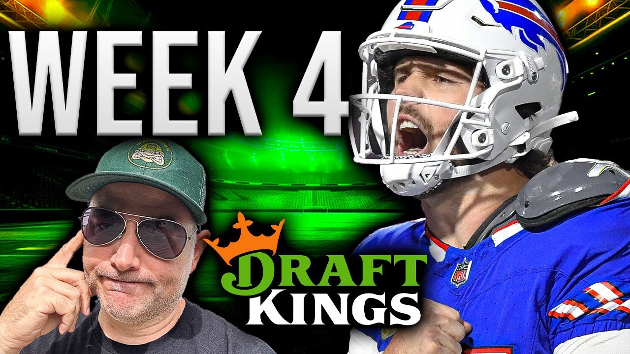 Стратегия 4-й недели NFL DFS для DraftKings 2025