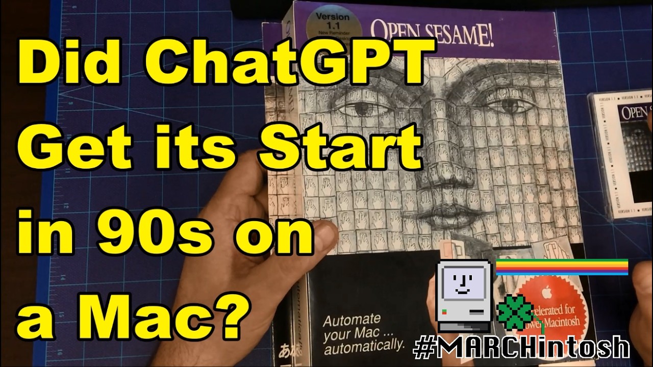 Baby ChatGPT? A Look at an Early 90s Macintosh Intelligent Agent (#MARCHintosh)