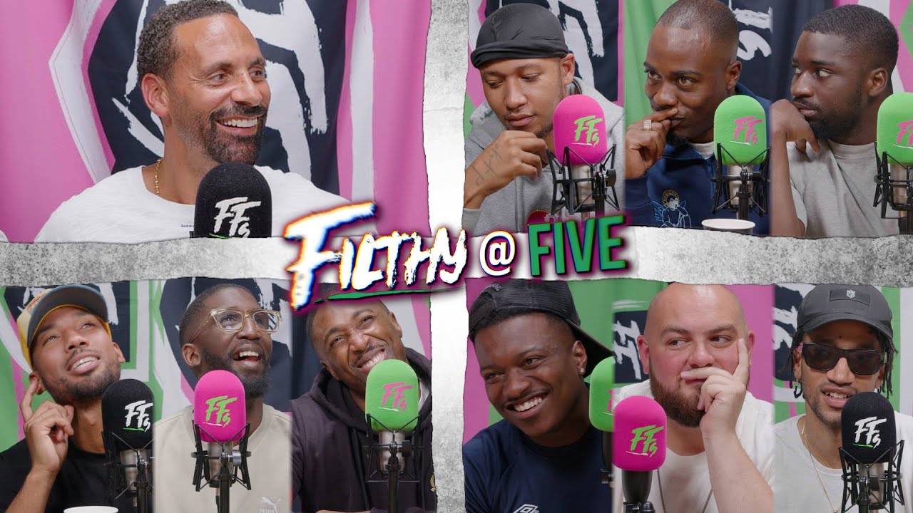 RIO FERDINAND JOINS FILTHY TO TALK DAVID BECKHAM, ROY KEANE, GERARD PIQUE & MORE | FILTHY @ FIVE