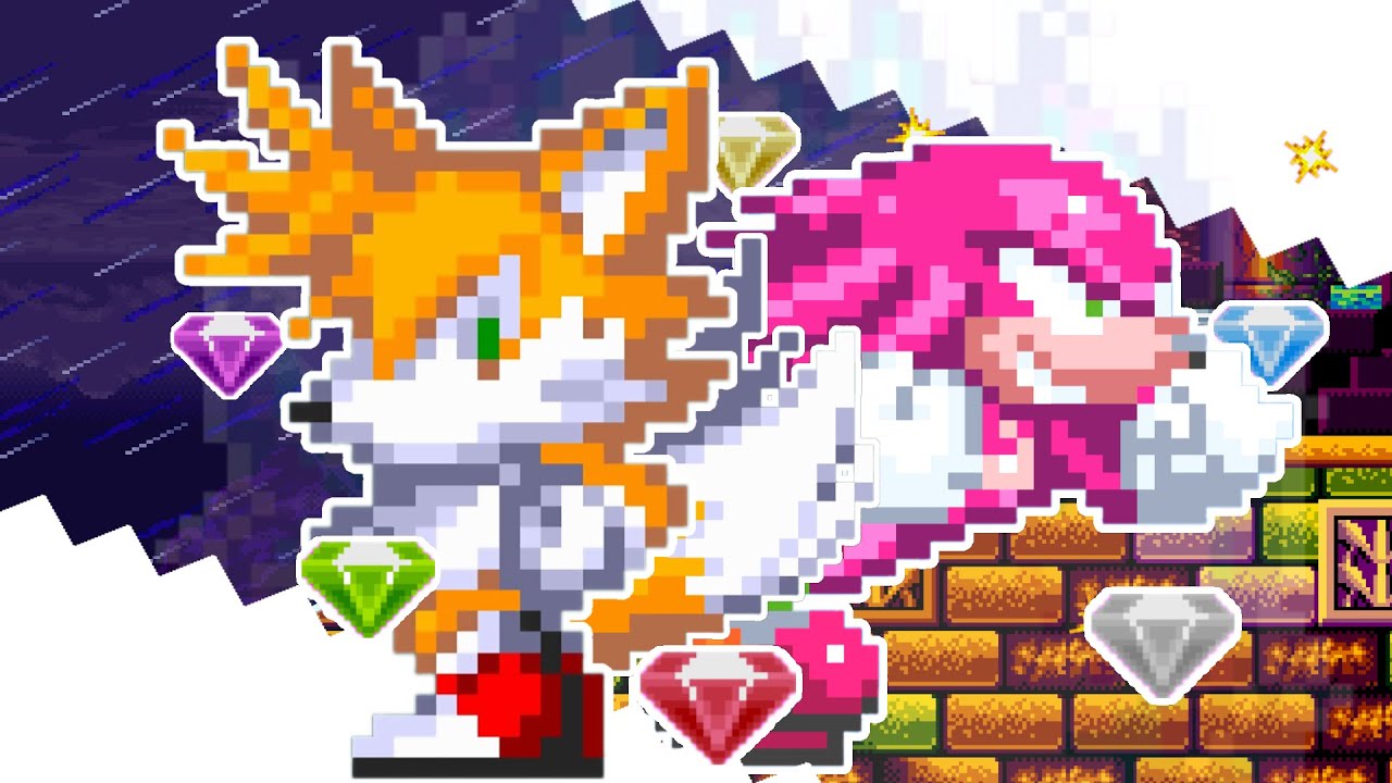 TRUE HYPER TAILS & KNUCKLES!!! || Sonic 3 A.I.R Mods ✪ First Look Gameplay (1080p)