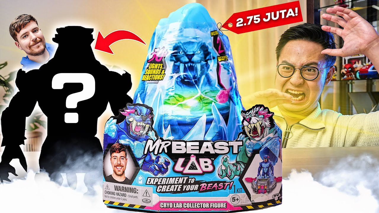 UNBOXING MAINAN MRBEAST TERMAHAL YANG PERNAH DIBUAT! 🤯 | MrBeast Lab Cryo Lab Unboxing & Review