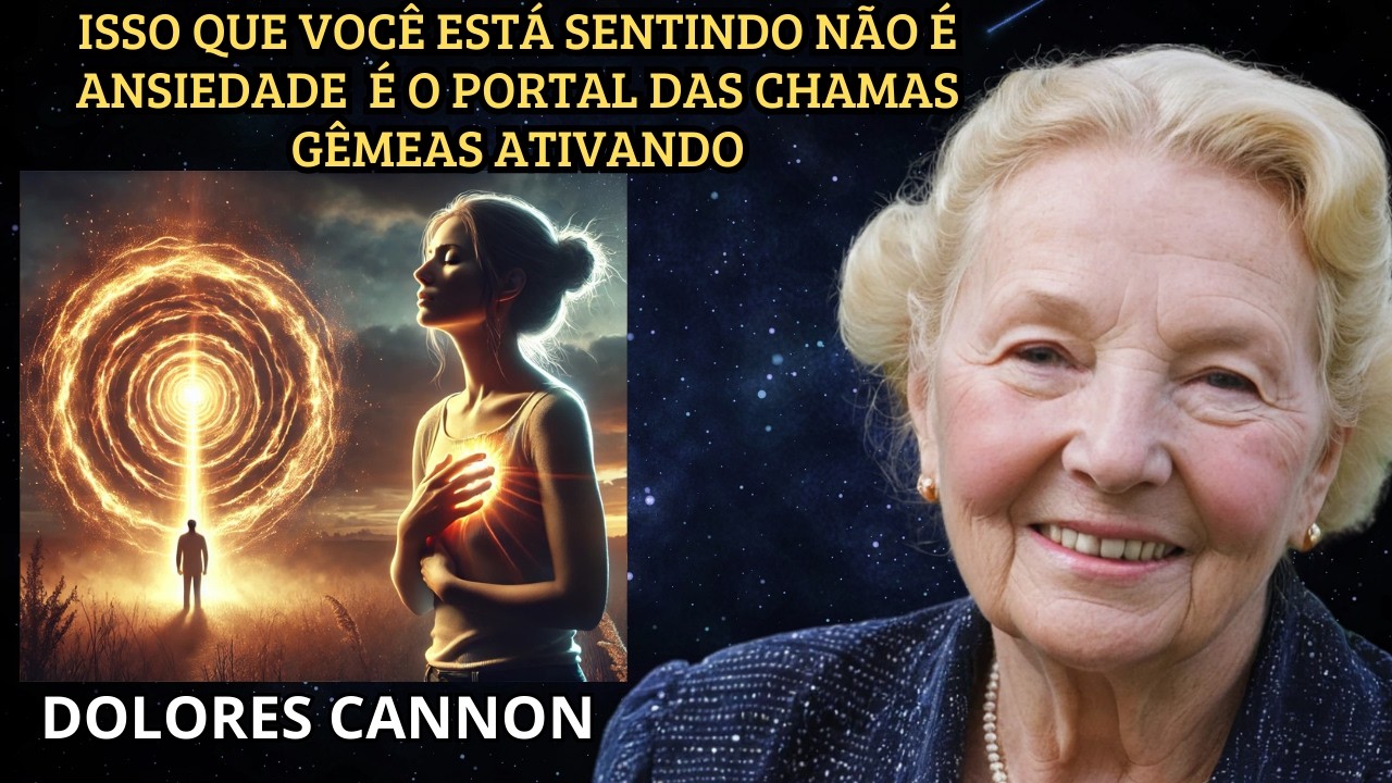 🚨 ALGO SE ATIVA NO PORTAL — E SUA CHAMA GÊMEA NÃO CONSEGUE PARAR | DOLORES CANNON