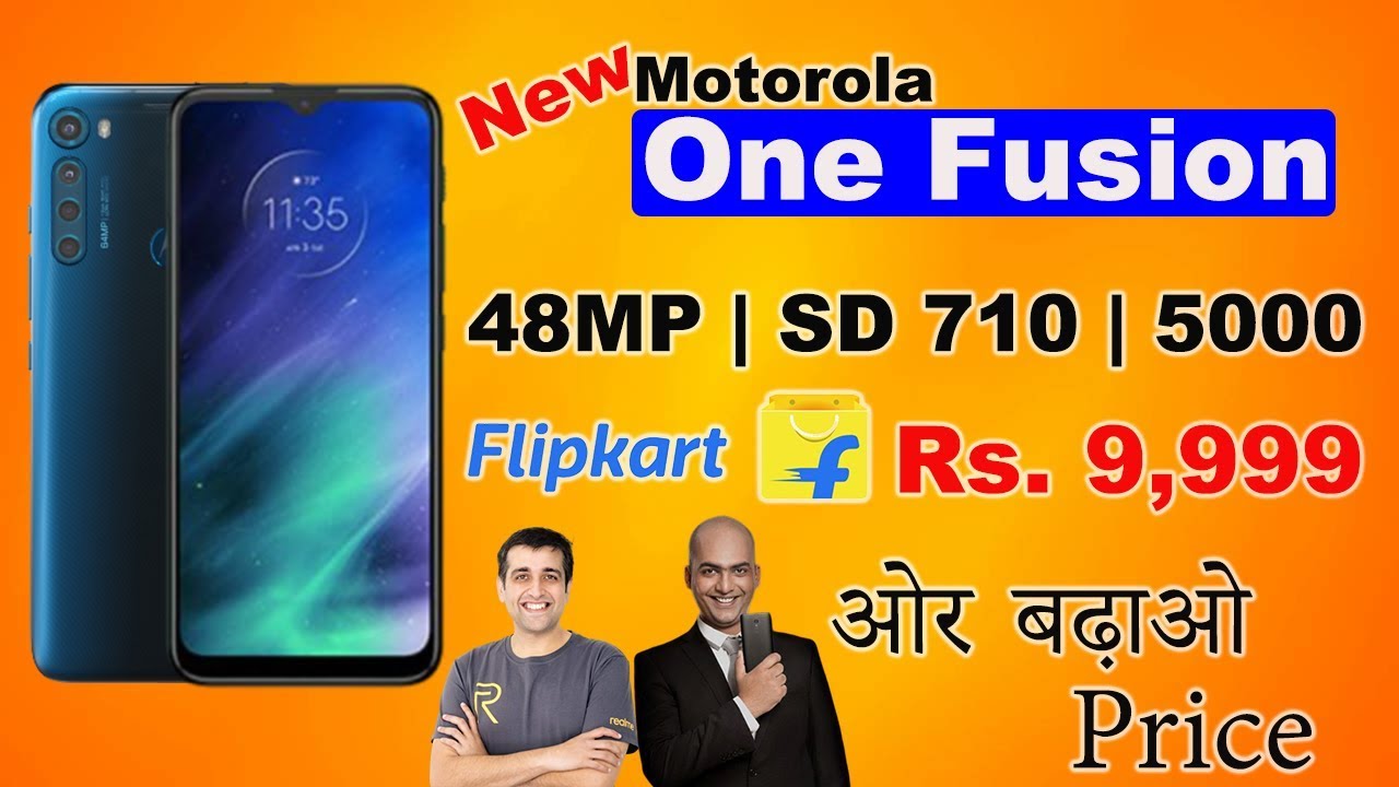 New Motorola One Fusion Coming Soon | 48MP | SD 710 | 5000mAh Batery