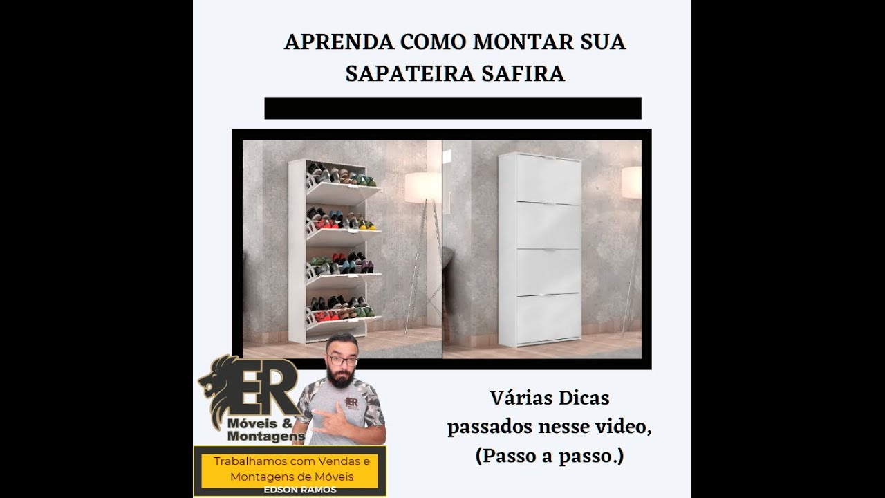 Como montar sua sapateira ( Passo a passo )