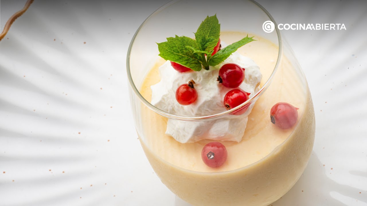 Mousse de nectarina fácil y cremosa, el postre de Karlos Arguiñano ideal para el verano
