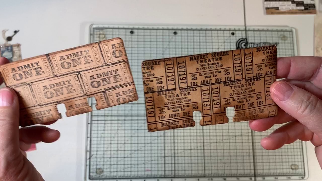 Making Ephemera! - Quick Ideas - Decked Out Journal Card - Altered Paperclip