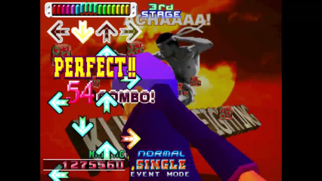 DanceDanceRevolution 3rd MIX PLUS- KUNG FU FIGHTING