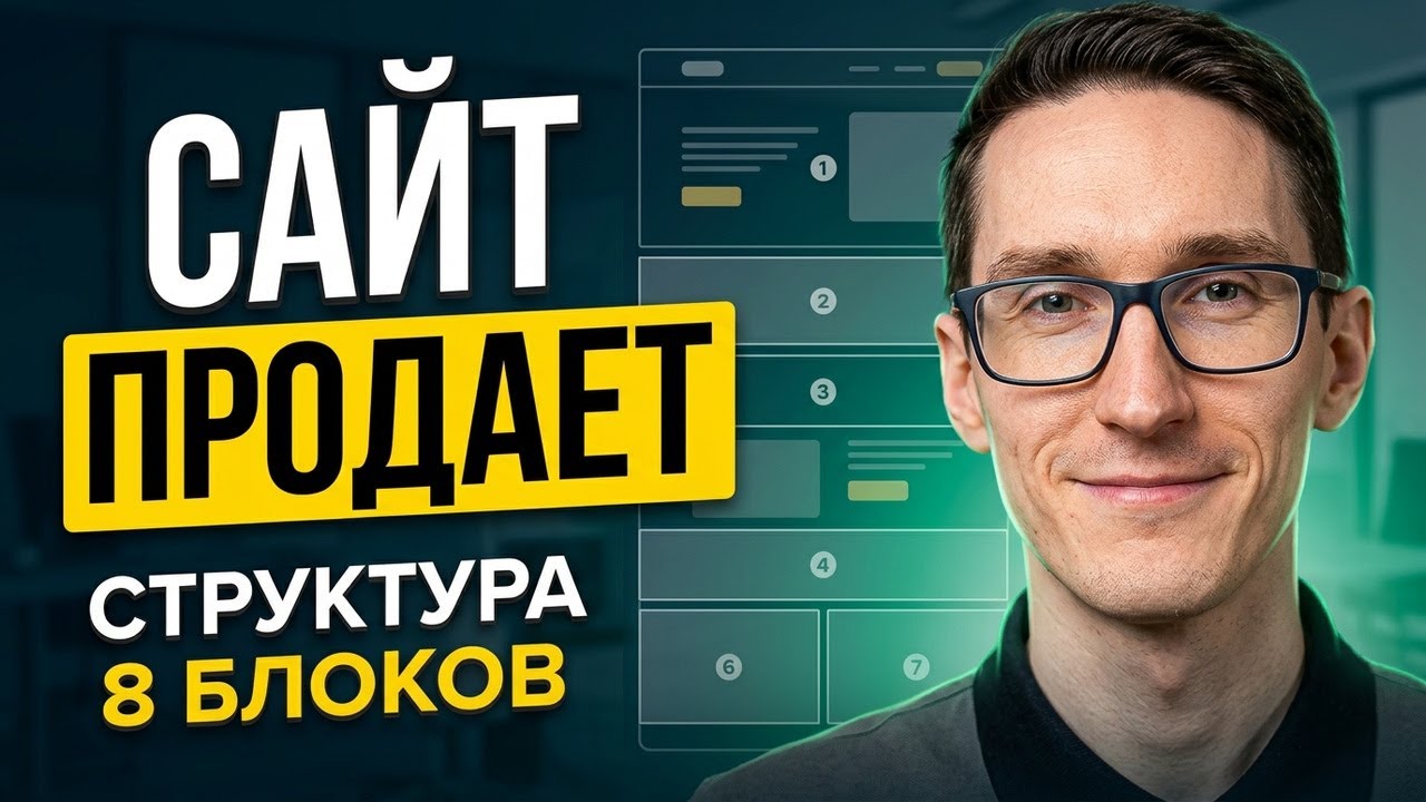 Как сделать продающий сайт: структура лендинга из 8 блоков