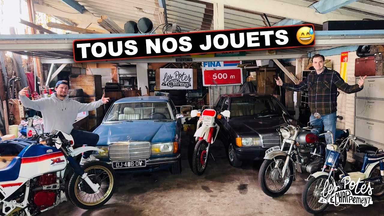 On démarre TOUT ce qu’on possède… garage après garage 😳