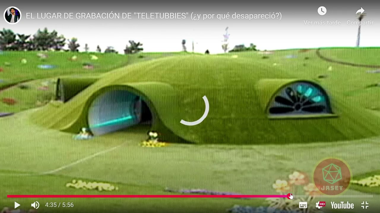 la casa abandonada de los teletubbies