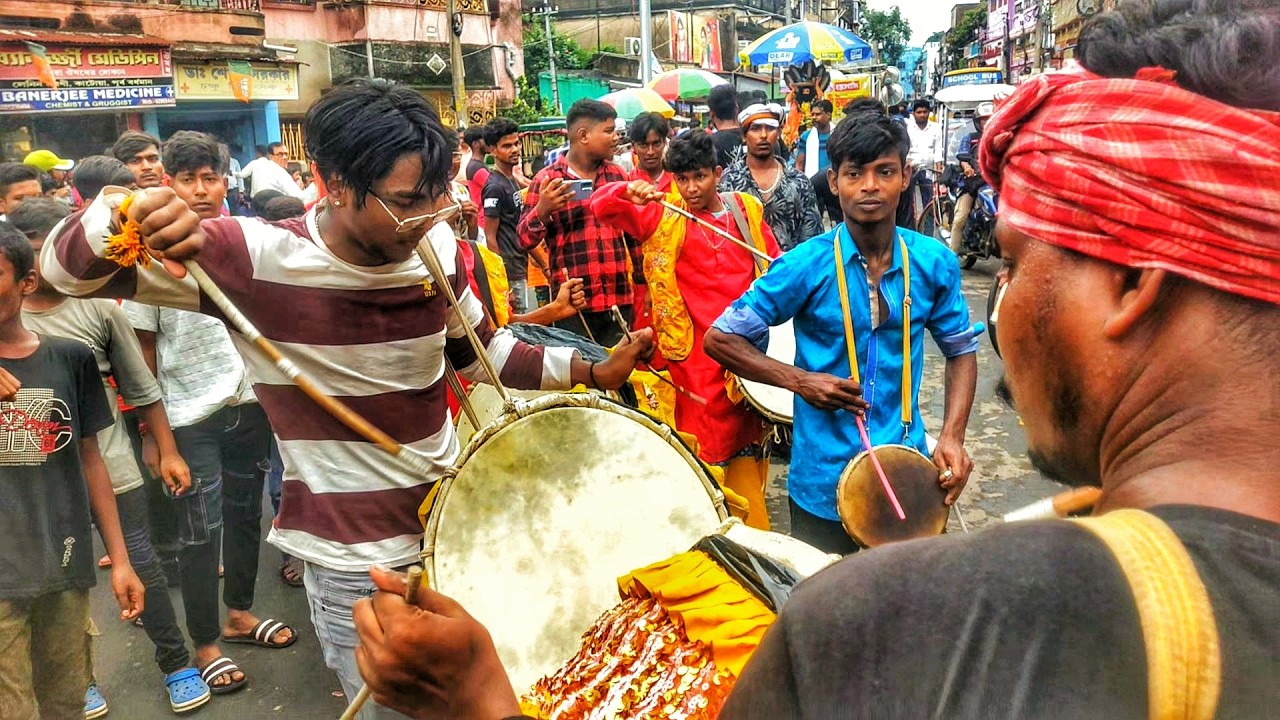 Katwa Nondoutsab 2k24 RAJ DHOL TASHA vs GOLDEN DHOL TASHA #tasha_competition #tasha_lorai