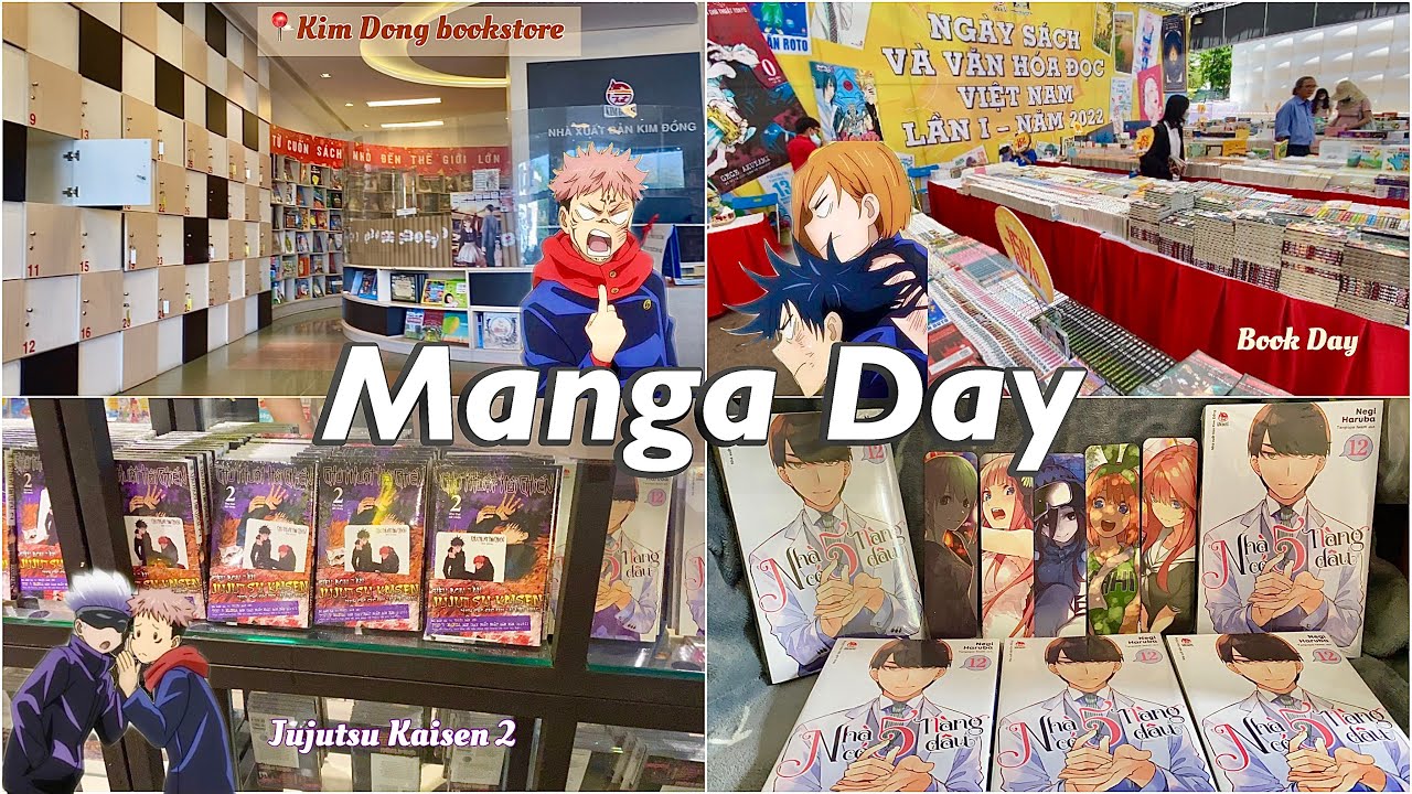 ☀️🧚🏻‍♀️| Vlog ep 02: Manga shopping 🛍, hunting manga, unboxing manga, Jujutsu Kaisen, book day