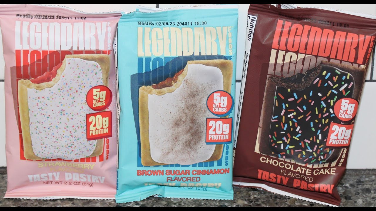 Legendary Foods Tasty Pastry: Strawberry, Brown Sugar Cinnamon & Chocolate Cake Review
