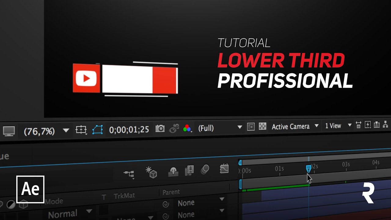 Tutorial After Effects: Criar Lower Third Profissional