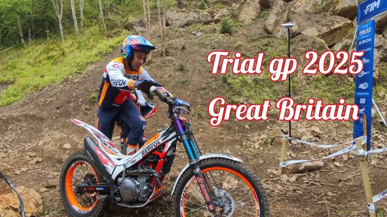 Trials gp 2025 gb round, bits and bobs from the day