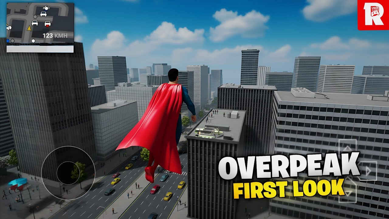 OverPeak Gameplay FIRST LOOK  | City Destruction Superhero Game 🔥