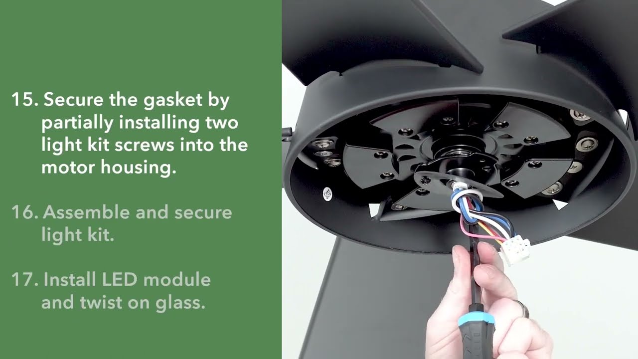 Install the Hunter Skyflow Outdoor Ceiling Fan (WeatherMax® Included)
