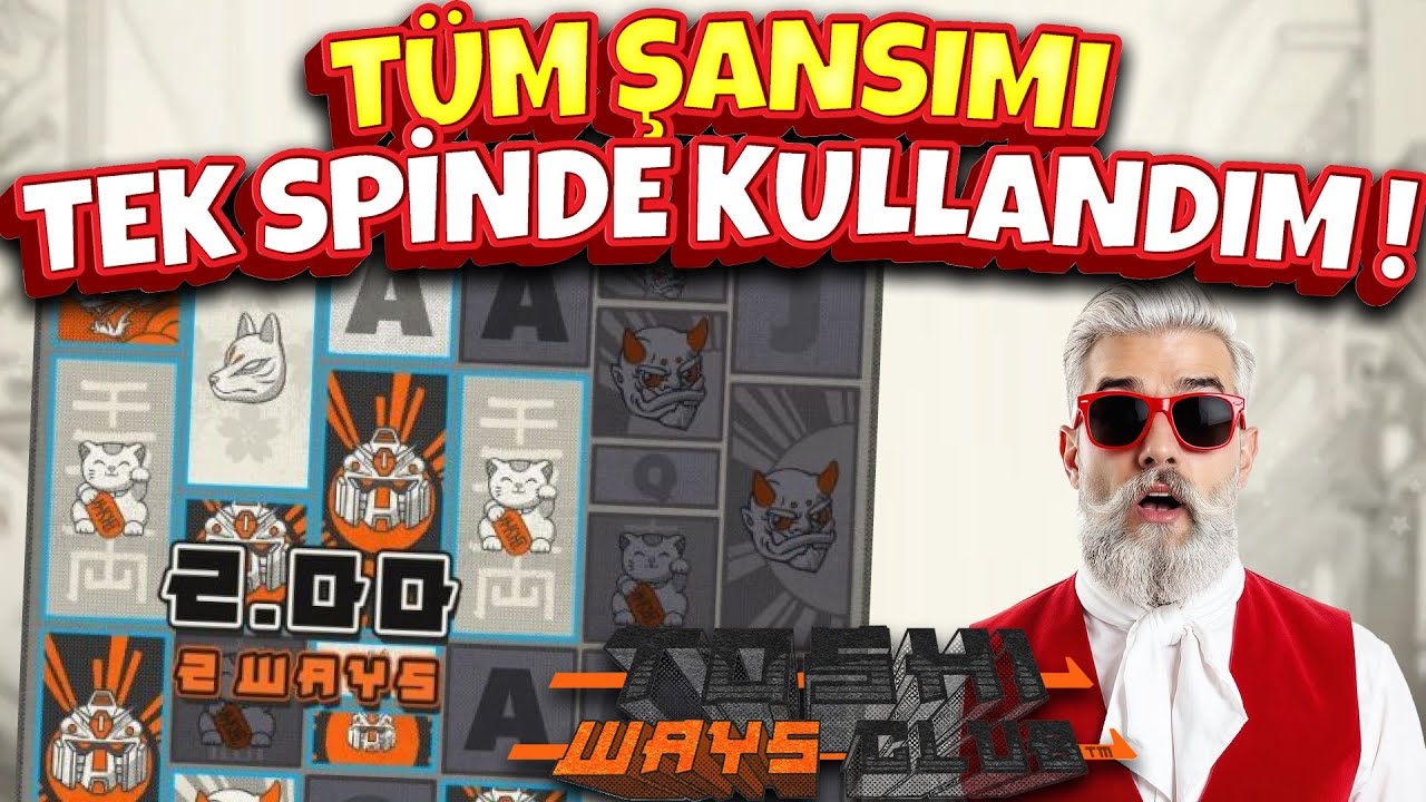 SLOT OYUNLARI 👾Toshi Ways Club 👾 T&Uuml;M ŞANSIMI TEK SPİNDE KULLANDIM !#slotlevo #slots