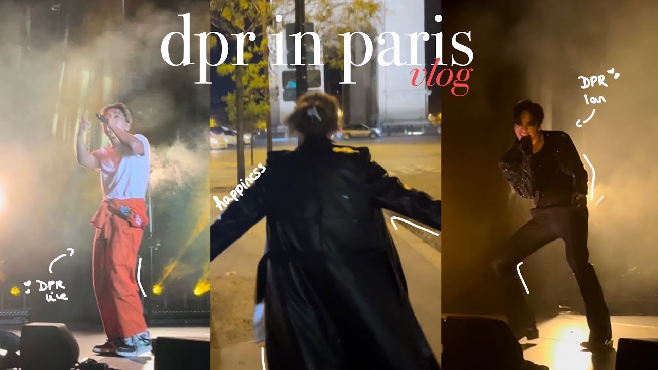dpr concert in paris : n1 and noticed by ian 🌈🎶 (fr/eng)