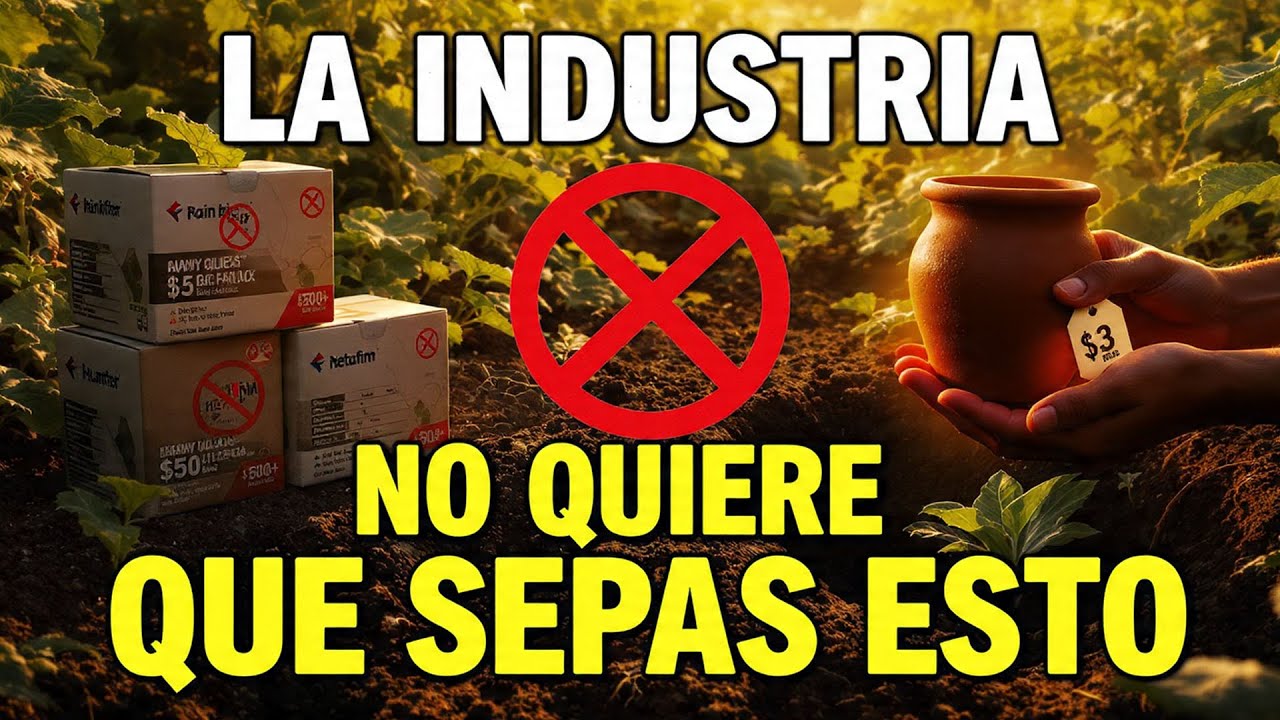 Nunca Más Riegues Tu Jardín: La Técnica Ancestral que los Viveros NO Quieren Que Sepas