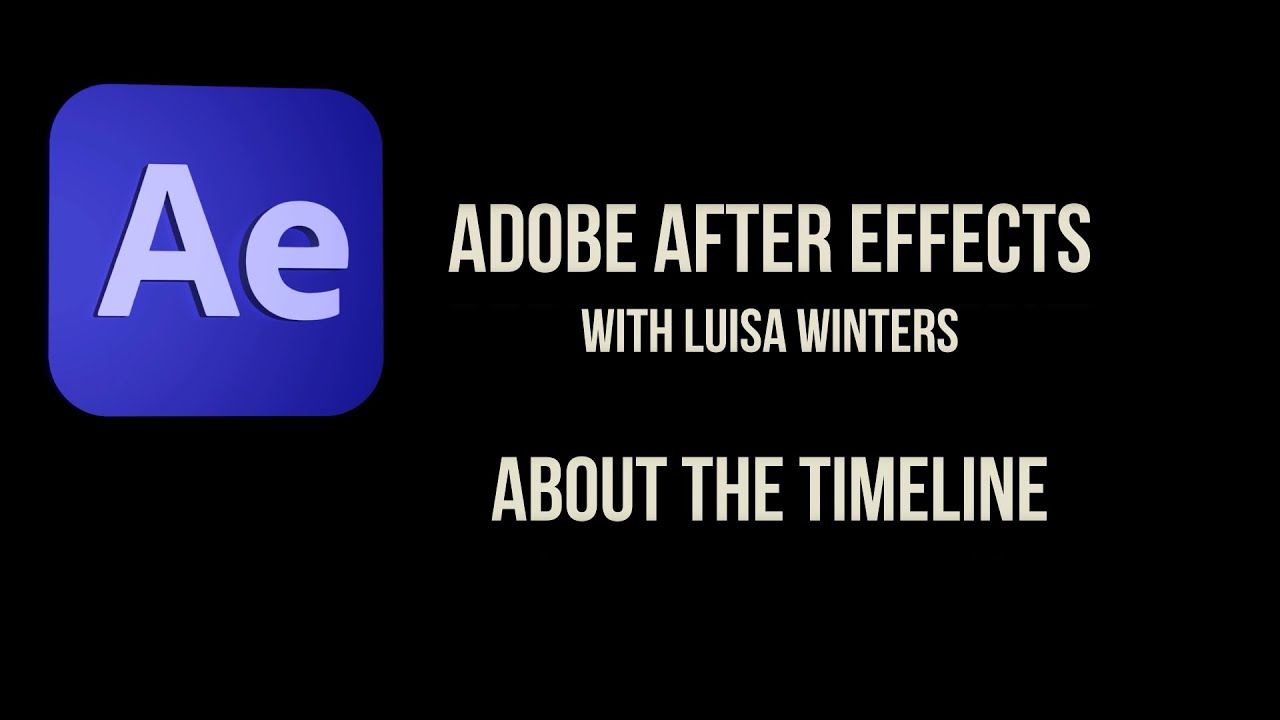 After Effects Tutorial:About the Timeline #aftereffects