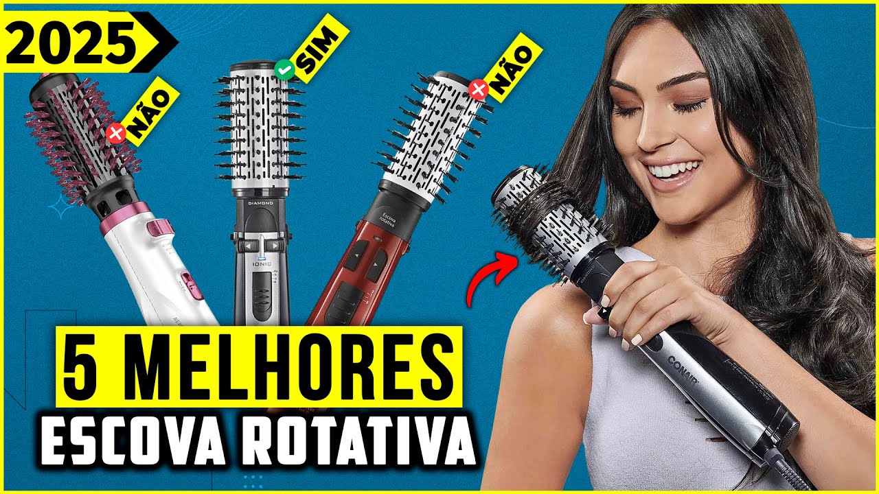 As 5 Melhores Escovas Rotativas de 2025! (Custo-Benefício e Profissional)