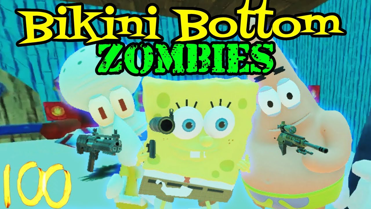 BIKINI BOTTOM IN ZOMBIES! - Bikini Bottom Zombies [Custom Zombies Map Black Ops 3]