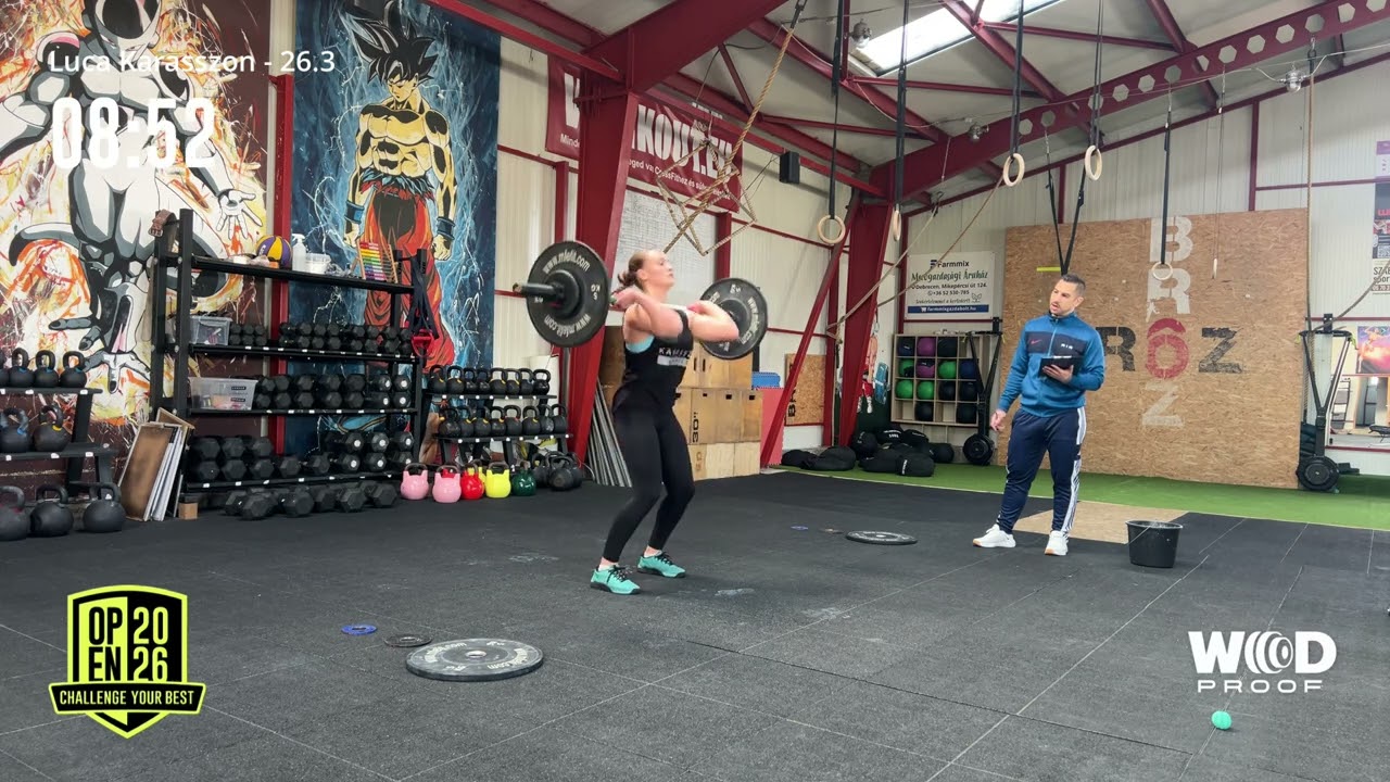 Luca Karasszon - Crossfit Open 26.3