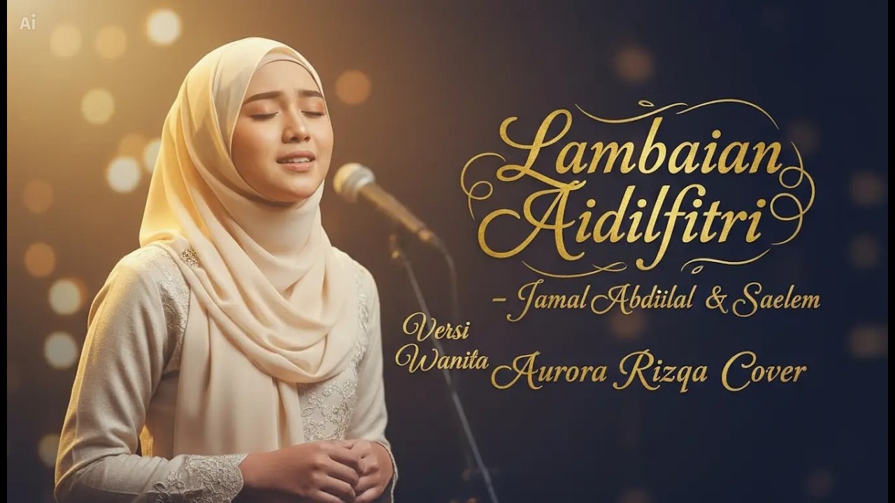 Lambaian Aidilfitri - Jamal Abdillah & Saleem | Aurora Rizqa Cover | Versi Wanita