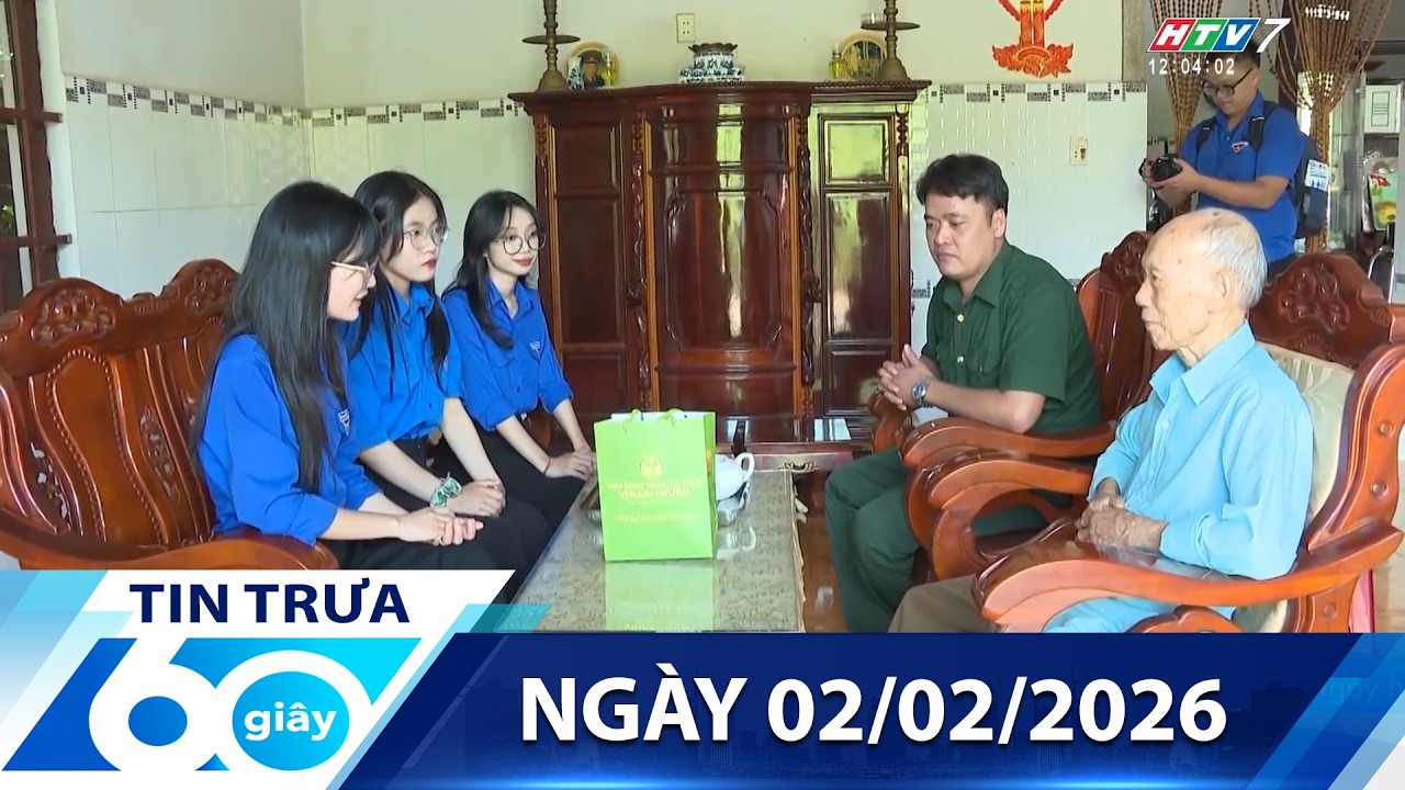 60 Giây Trưa - Ngày 02/02/2026 - HTV Tin Tức Mới Nhất 2026