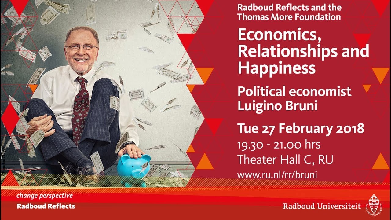 Economics, Relationships and Happiness | Lecture by political economist Luigino Bruni