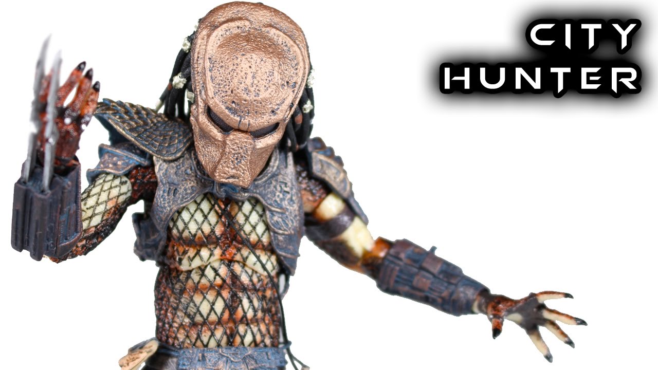 NECA Ultimate City Hunter PREDATOR 2 Action Figure Toy Review
