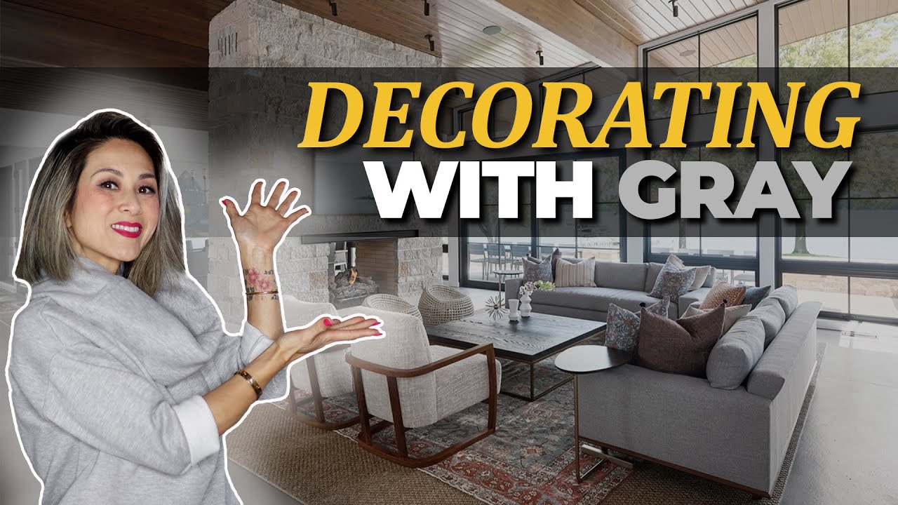 DECORATING WITH GRAY 🩶 How to Update 2010 Grays in Your Home | Julie Khuu