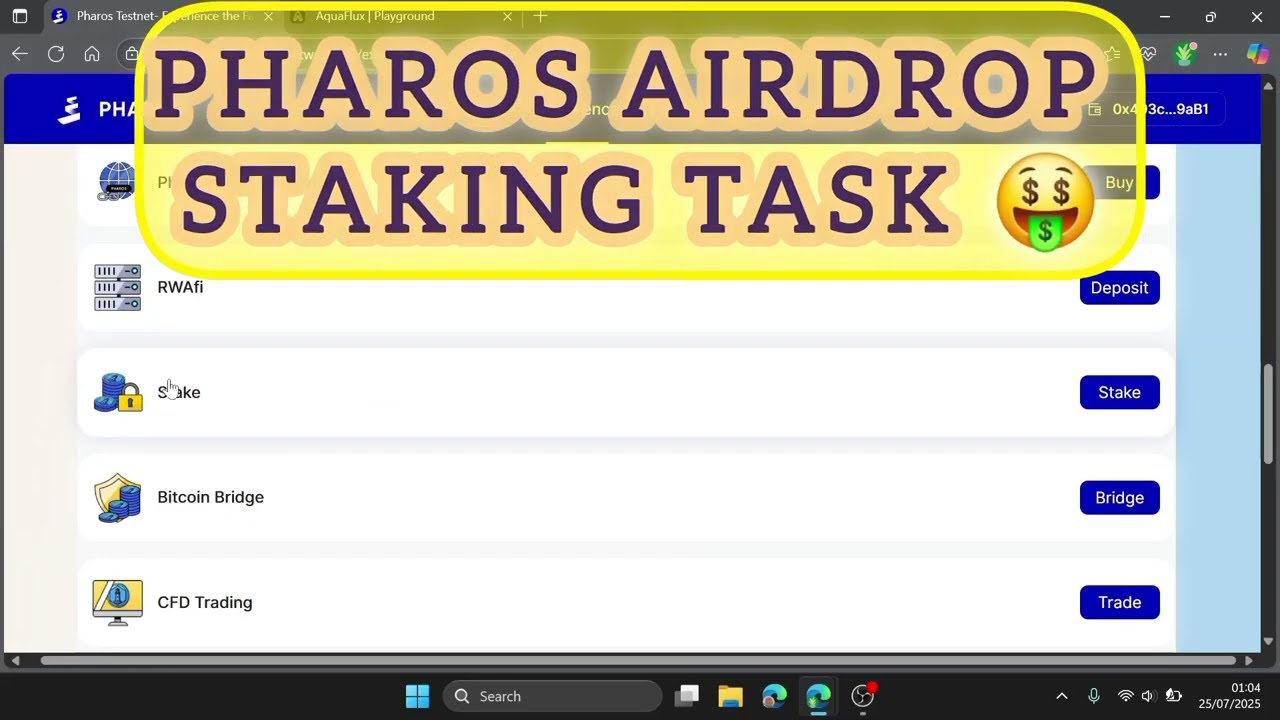 Pharos Airdrop Season 2 is Live | How to Stake and Earn Big Rewards 💯