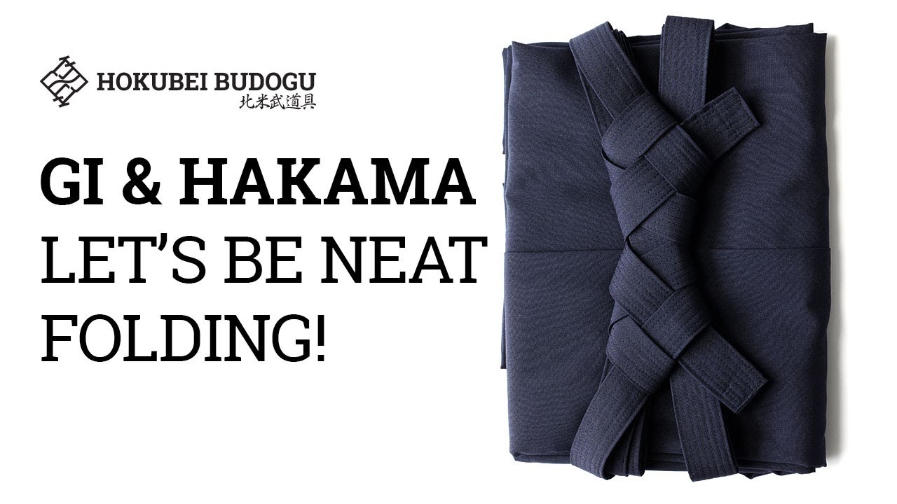 How I fold my kendo gi and hakama