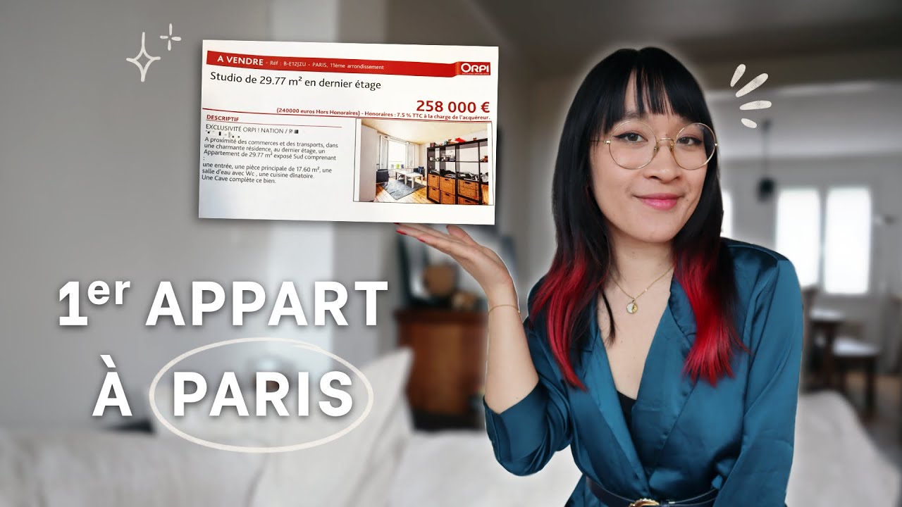 Mon premier achat immo : un 30m2 &agrave; Paris (cr&eacute;dit, travaux, location...) 🔑