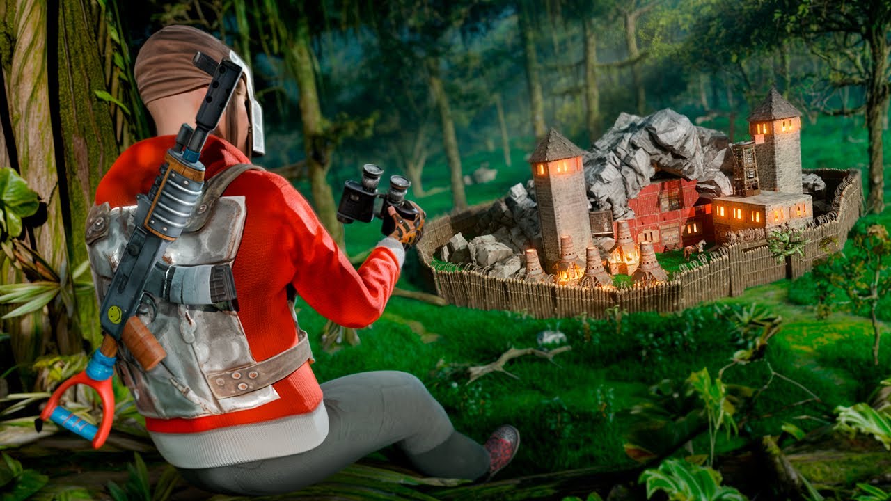 Sobrevivi na NOVA SELVA do Rust...