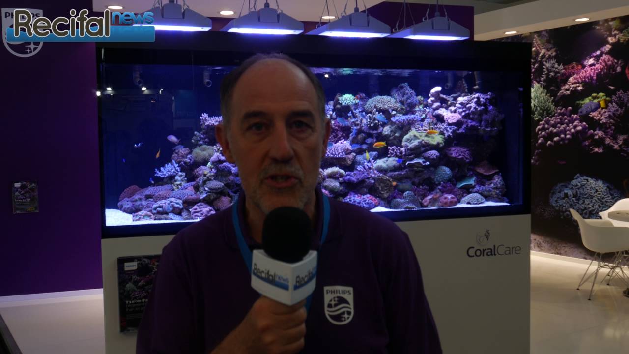 Présentation Philips CoralCare LED sur Interzoo 2016
