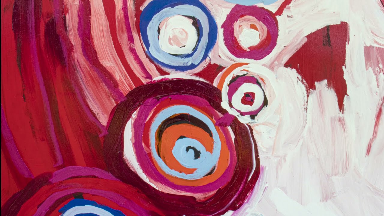 Barbara Moore Paints a Mural at Kluge-Ruhe