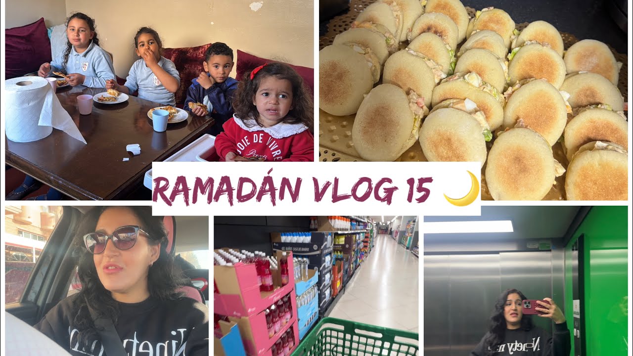 Ramadan Vlog 15| Hice Batbout con el robot de cocina 🧑‍🍳 صنعت الخبز+ Tiene un buen olor 👃 