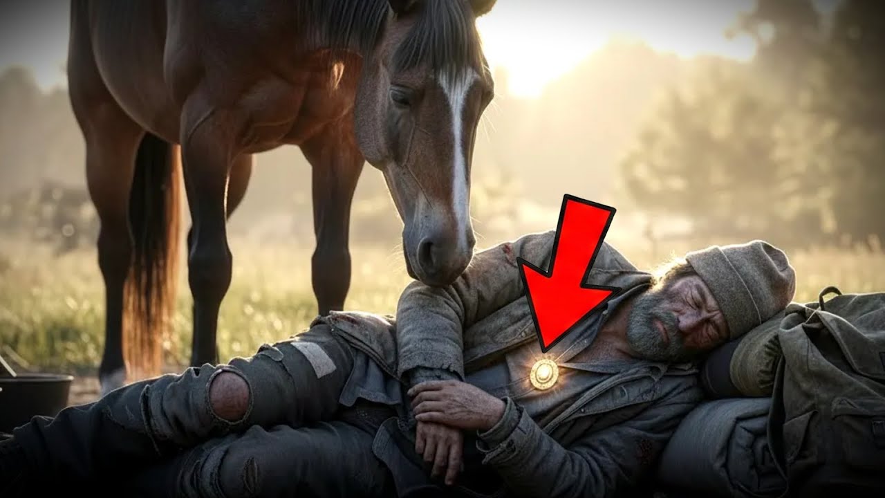 A Wild Stallion Stood Over Him While He Slept—What It Left on His Chest Changed Everything