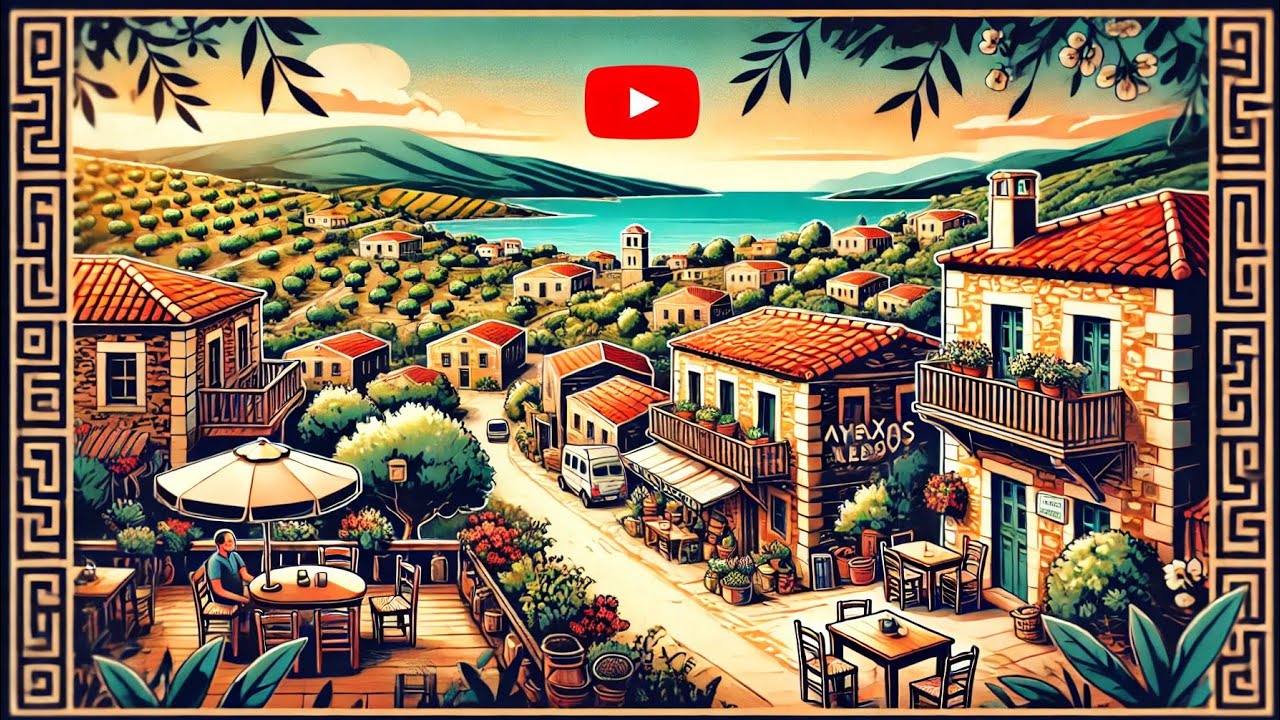 Анаксос, Греция 🇬🇷 | Откройте для себя очарование острова Лесбос! 🏝️