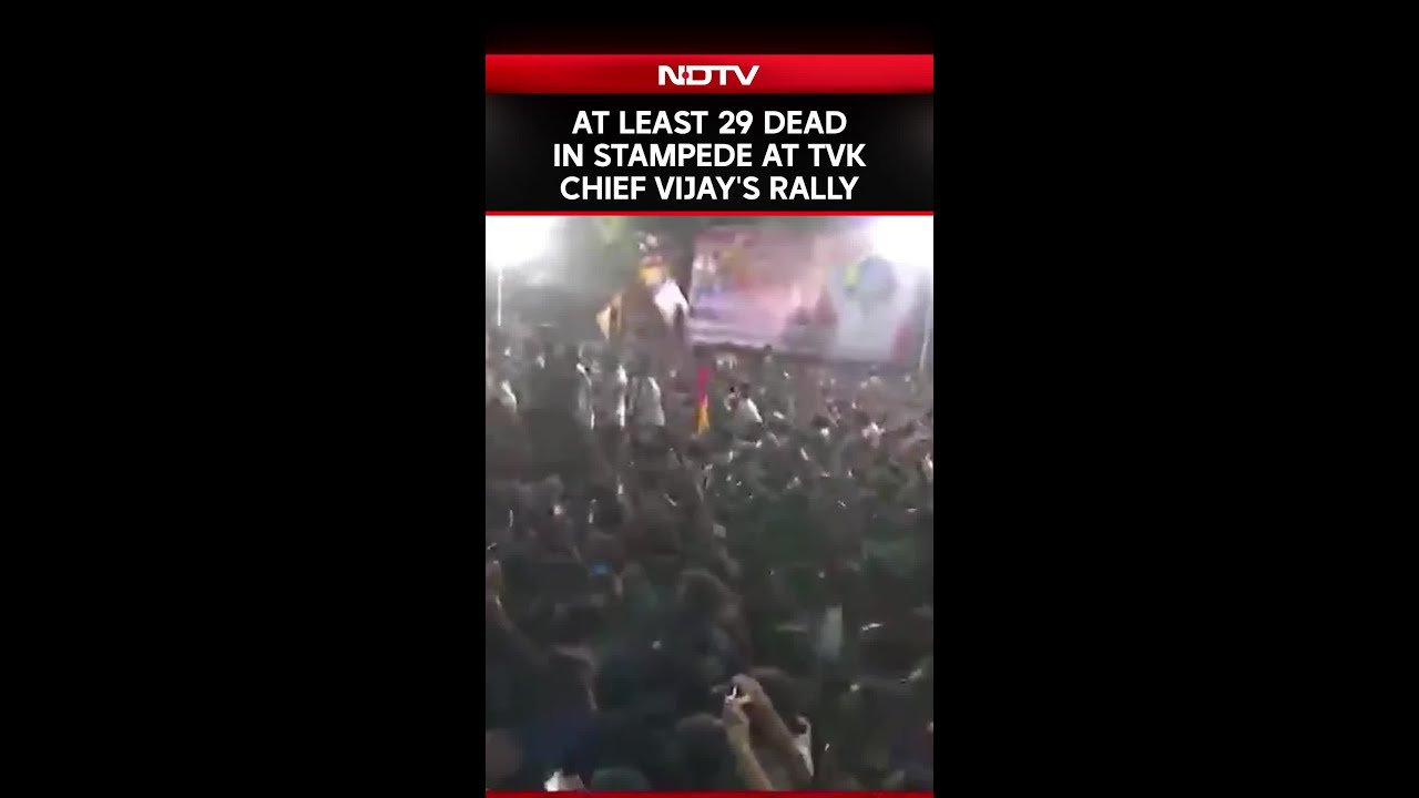 At Least 29 Dead In TVK Chief Vijay's Karur Rally