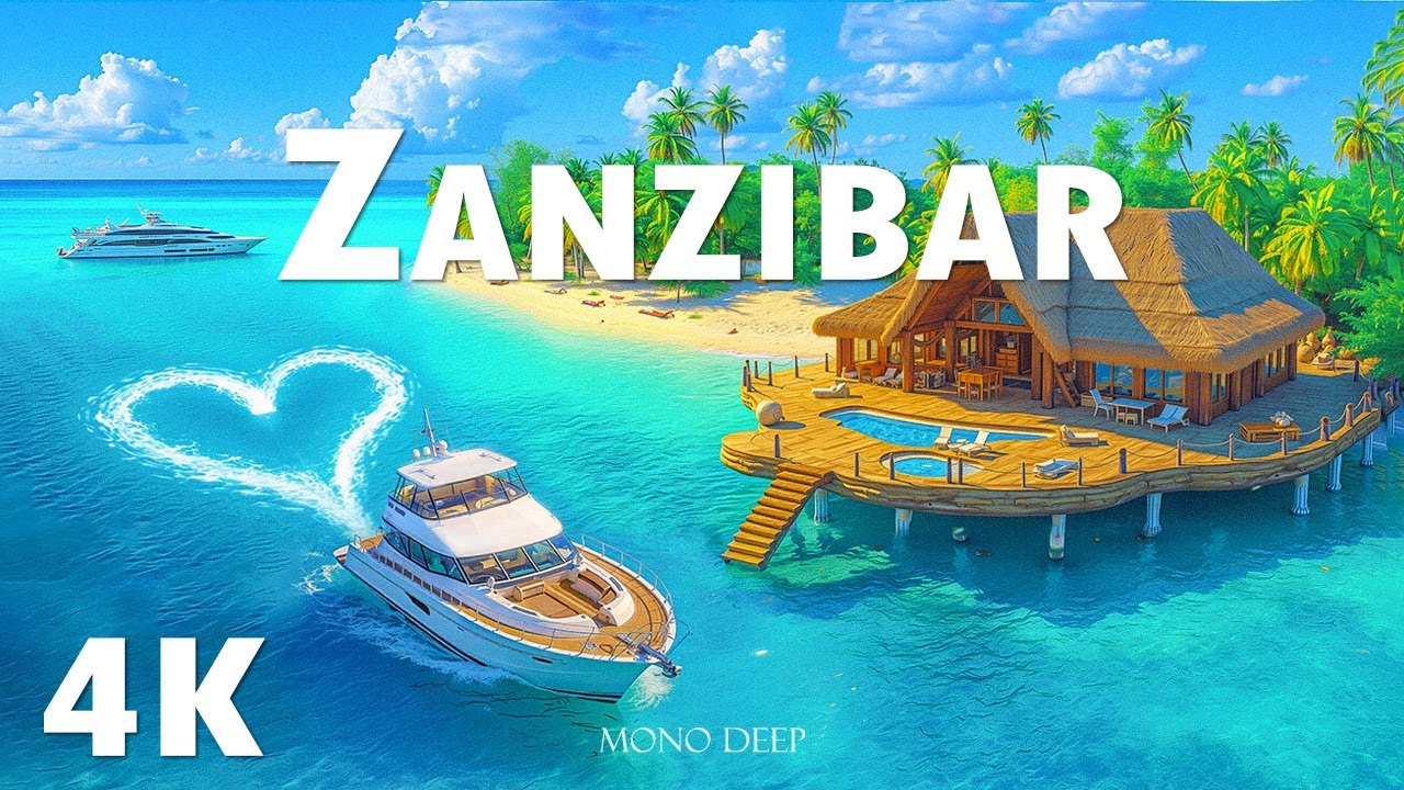 Zanzibar 4K – Discover the Tropical Paradise and Crystal Waters of Tanzania With Deep House Chill