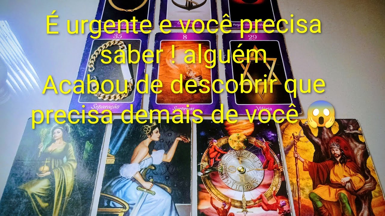 AQUÁRIO ♒E urgente e vc precisa saber ! Alguém acabou de descobrir que precisa demais de você 