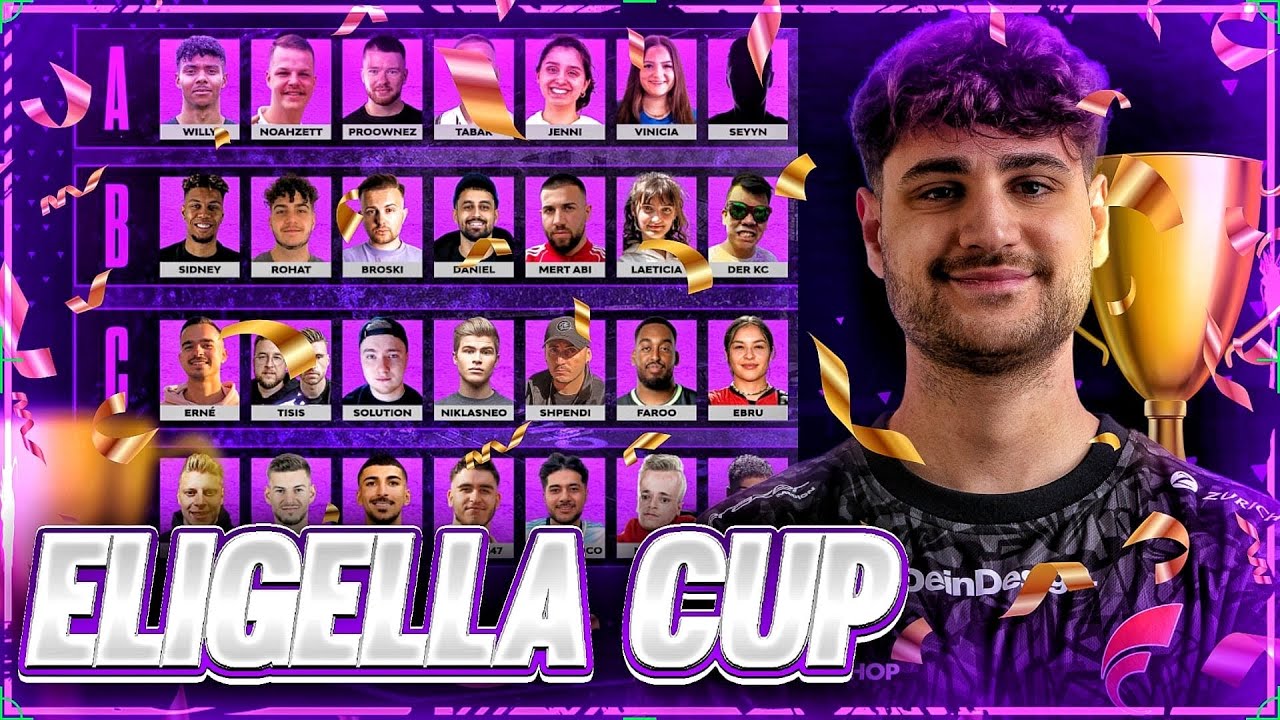 DER ERSTE EA SPORTS FC 24 2000&euro; CONTENT CREATOR ELIGELLA CUP!🎮 mit Broski, Willy, Solution & CO.!🔥